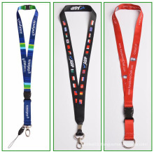 Novel design different style personalized custom lanyard key fob